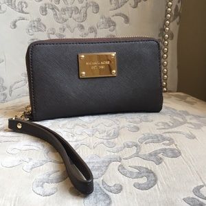 Michael Kors - Dark Brown Leather Wallet